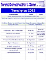TGS Terminplan 2022 Stand 20220810