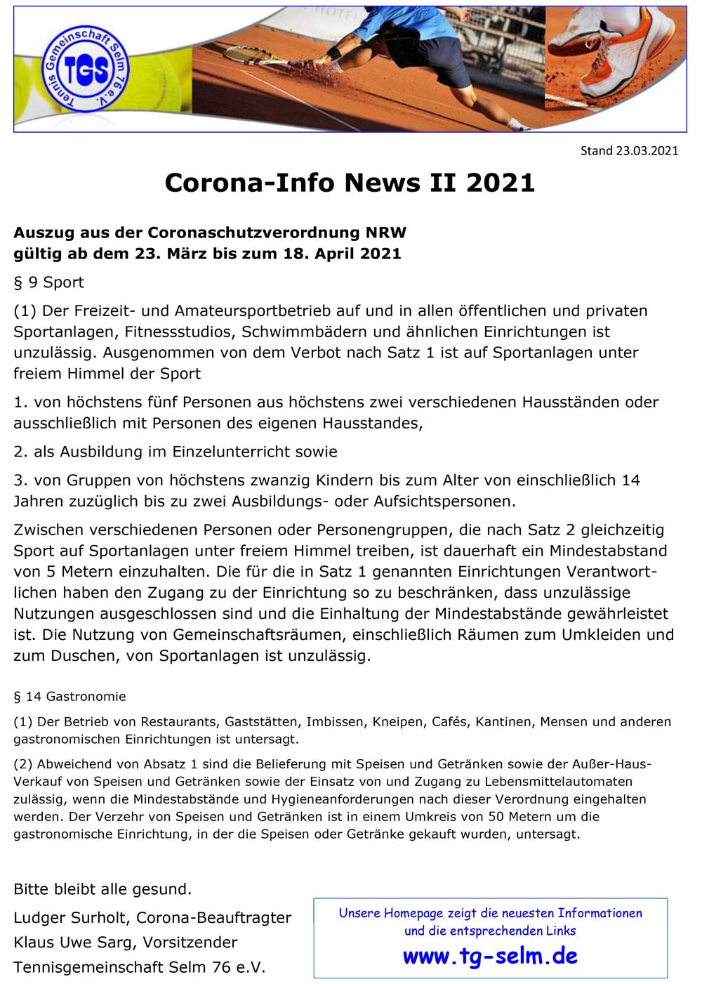 Aushang Corona Info 20210323 News II 2021 1000
