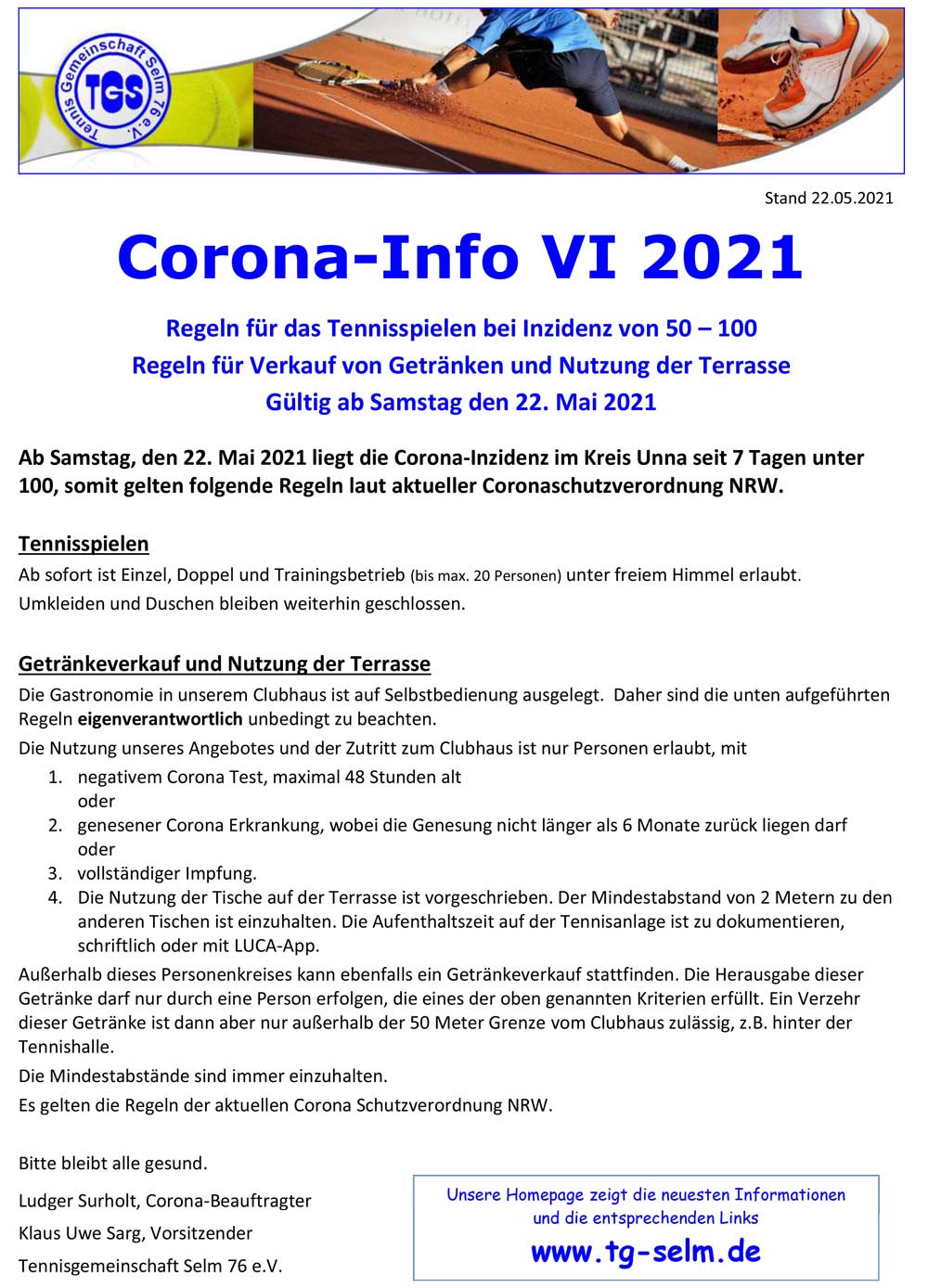 Aushang Corona Info VI 20210522 1000